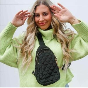 🖤 Quilted Black Crossbody – Everyday Chic 🖤